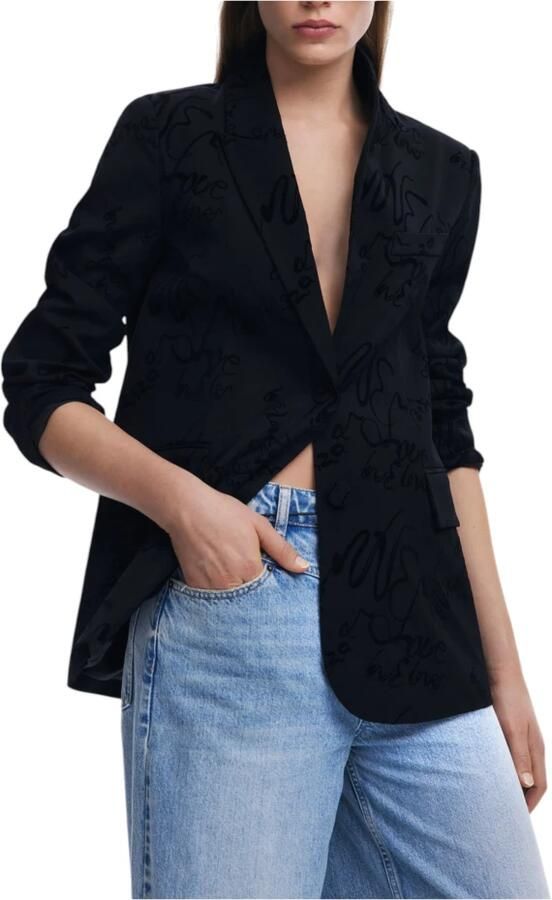 Desigual Lente Zomer Damesjas Black Dames