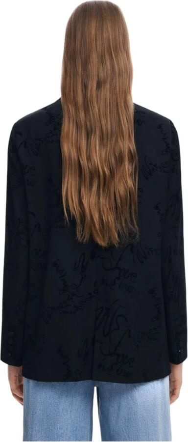 Desigual Lente Zomer Damesjas Black Dames - Foto 2