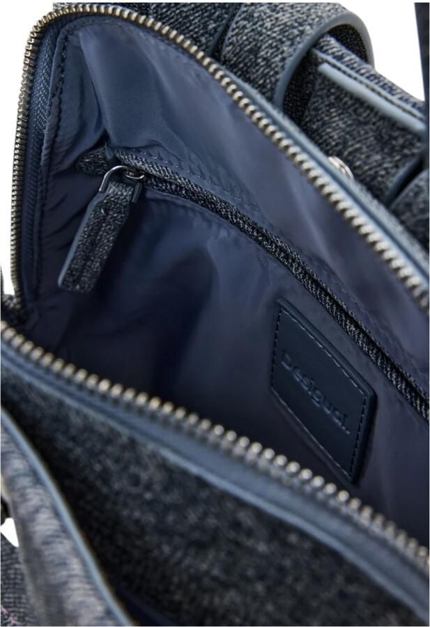 Desigual Rugzak BACK YOKO PU DENIM SUMY MINI 25SAKP09 - Foto 3