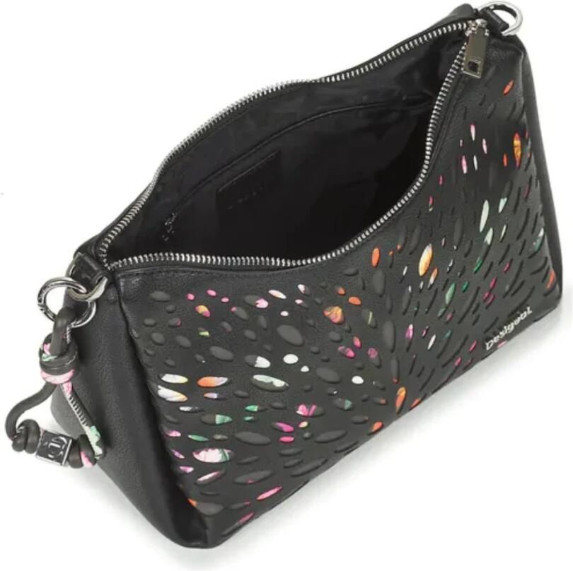 Desigual Minimalistische veelzijdige schoudertas met rits Multicolor Dames