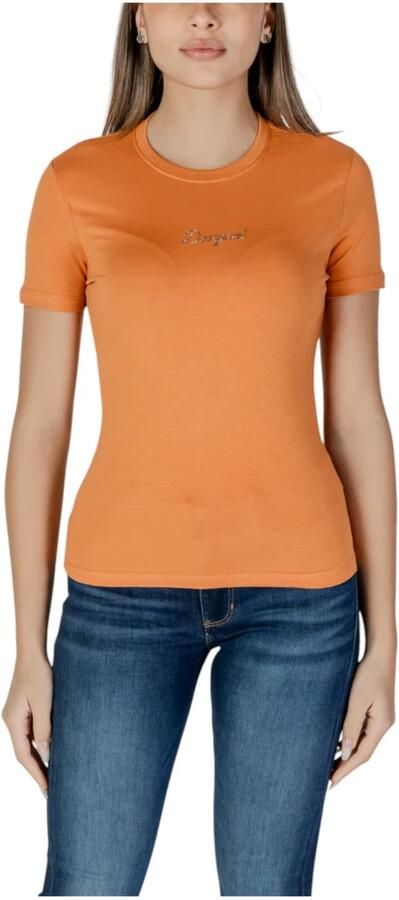 Desigual Overhemd Getailleerd T-shirt met korte mouwen Crystal Logo