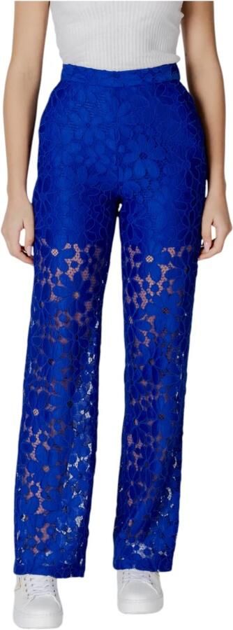 Desigual Palace Pants Collection 100% Polyester Blue Dames - Foto 5