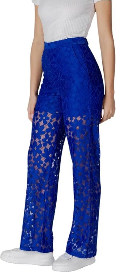 Desigual Palace Pants Collection 100% Polyester Blue Dames - Foto 2