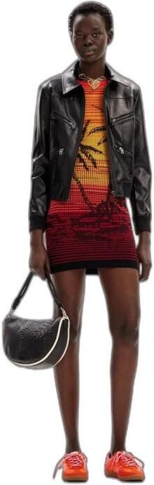 Desigual Midi Jurk Lente Zomer Collectie Multicolor Dames - Foto 5