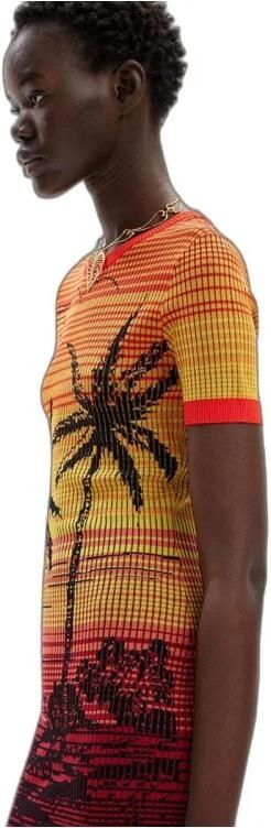 Desigual Midi Jurk Lente Zomer Collectie Multicolor Dames - Foto 4