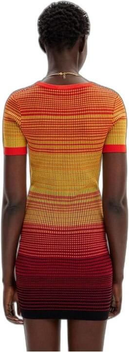 Desigual Midi Jurk Lente Zomer Collectie Multicolor Dames - Foto 3