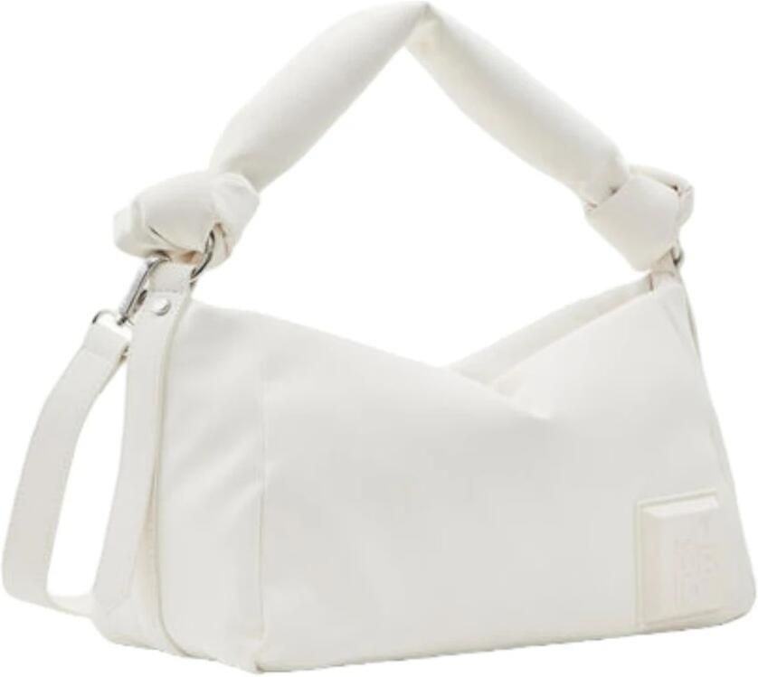 Desigual Witte Polyester Handtas met Schouderband White Dames - Foto 2