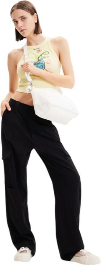 Desigual Witte Polyester Handtas met Schouderband White Dames - Foto 9