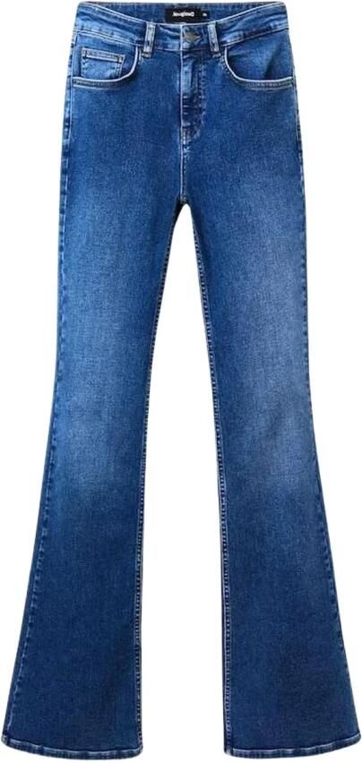 Desigual Slim Fit Katoen-Blend Jeans Blue Dames - Foto 3