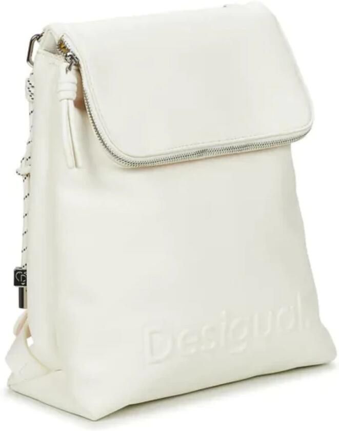 Desigual Stijlvolle Praktische Rugzak met Meerdere Compartimenten White Dames - Foto 6