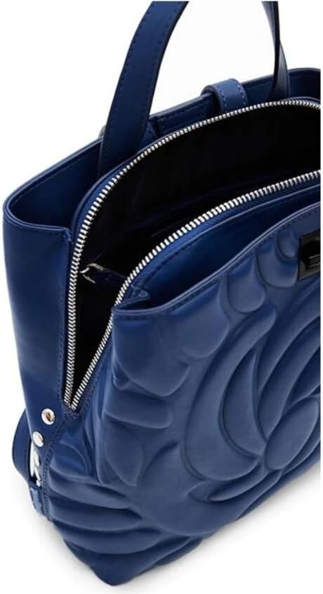 Desigual Blauwe Polyurethaan Rugzak met Strak Ontwerp Blue Dames - Foto 3