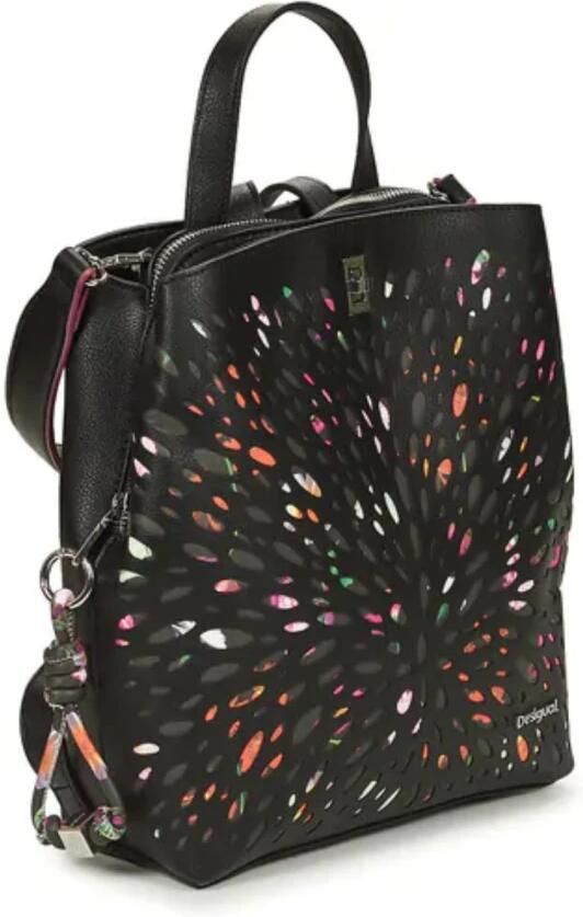 Desigual Stijlvolle Rugzak met Meerdere Compartimenten Multicolor Dames - Foto 2