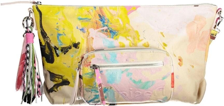 Desigual Chique witte schoudertas met contrasterende details Multicolor Dames - Foto 3