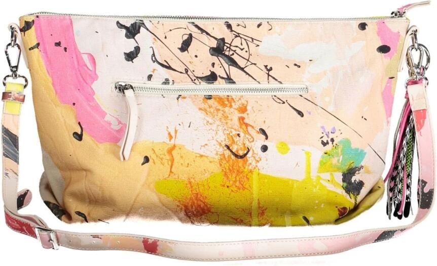 Desigual Chique witte schoudertas met contrasterende details Multicolor Dames - Foto 2