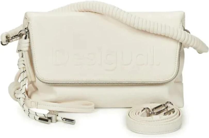 Desigual Lente Zomer Dames Middelgrote Tas Collectie White Dames - Foto 7