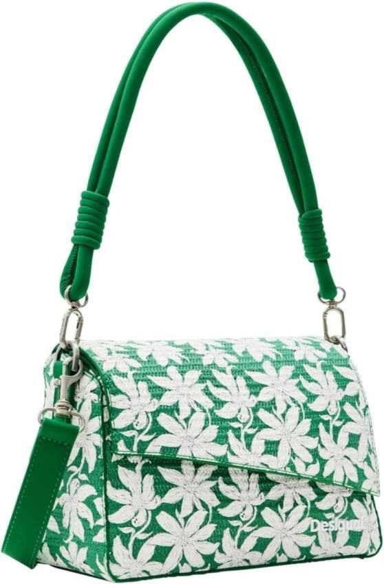 Desigual Groene Polyethyleen Handtas met Afneembare Band Green Dames - Foto 2