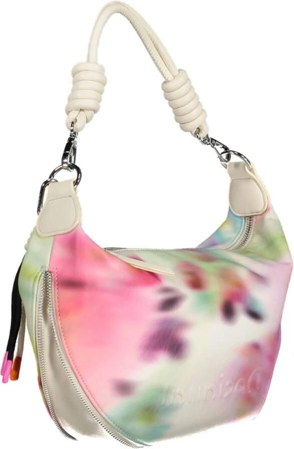 Desigual Chique witte uitbreidbare handtas met contrasterende accenten Multicolor Dames - Foto 3