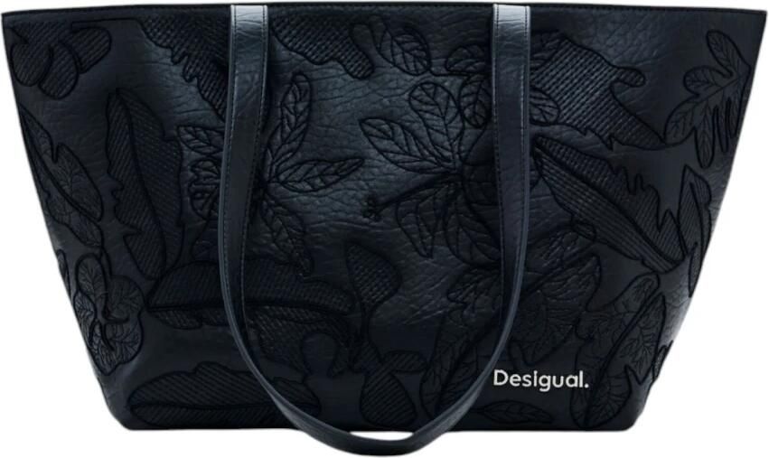 Desigual Lente Zomer Dames Grote Tassen Collectie Black Dames - Foto 3