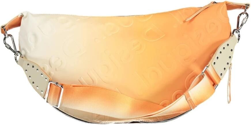 Desigual Uitbreidbare Oranje Handtas met Verstelbare Schouderband Orange Dames - Foto 3