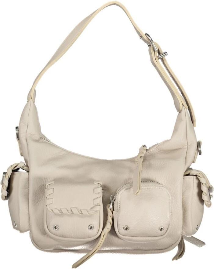 Desigual Witte Dames Tas met Verstelbare Handvatten White Dames