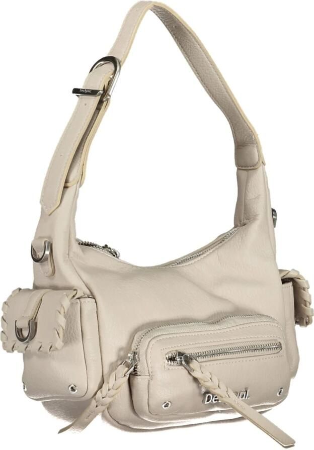 Desigual Witte Dames Tas met Verstelbare Handvatten White Dames - Foto 2