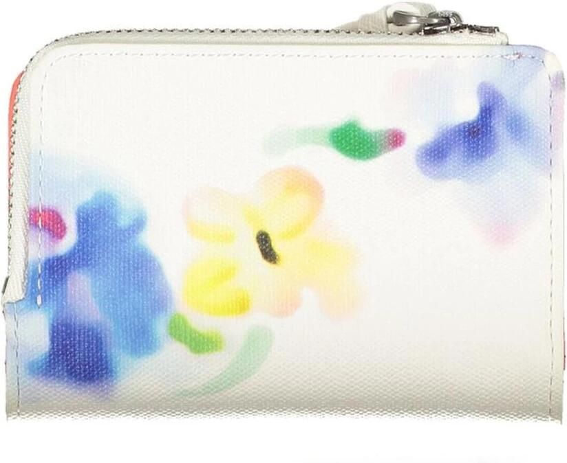 Desigual Stijlvolle Bloemenportemonnee met Ritssluiting Multicolor Dames - Foto 2
