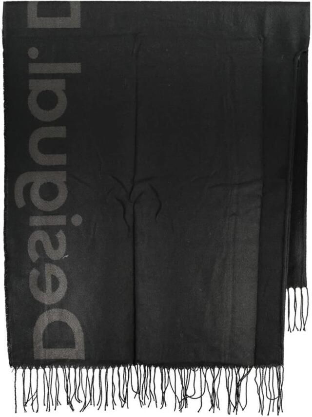 Desigual Zwarte Effen Gebreide Kleding voor Vrouwen Black Dames - Foto 2