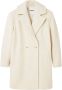 Desigual Elegante witte mantel met lange mouwen White Dames - Thumbnail 1