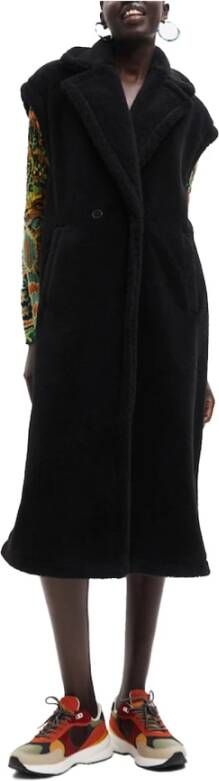 Desigual Gordelige jassen Zwart Dames
