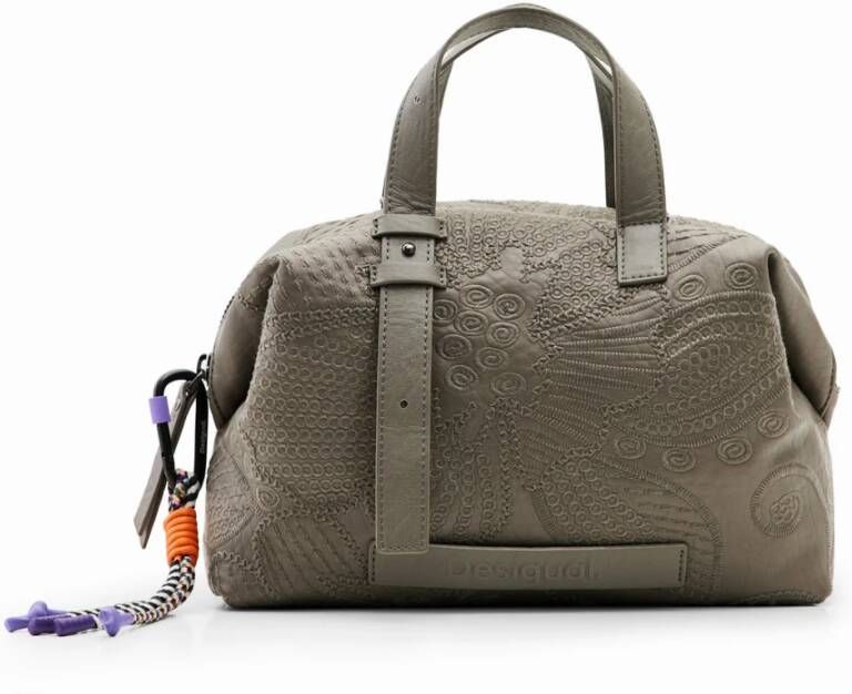 Desigual Groene Polyethyleen Handtas met Verstelbare Handvatten Green Dames - Foto 3