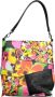 Desigual Zwarte dames schoudertas met afneembaar handvat en verstelbare band Multicolor Dames - Thumbnail 1