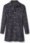 Desigual Gedrukte knoopsluiting jurk Black Dames - Thumbnail 2