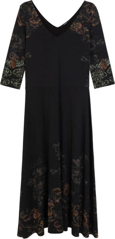 Desigual Jurk Zwart Dames
