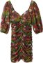 Desigual Jurk Mini-jurk met bloemenprint Mini-jurk met ruches - Thumbnail 1