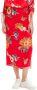 Desigual gebloemde maxi rok rood blauw groen - Thumbnail 2