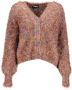 Desigual Multicolor Knoop Cardigan Sweater Multicolor Dames - Thumbnail 1