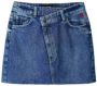 Desigual Dames Rok Lichtblauw Blue Dames - Thumbnail 3