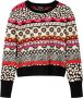 Desigual Chique shirt met lange mouwen en contrastdetails in roze Multicolor Dames - Thumbnail 5