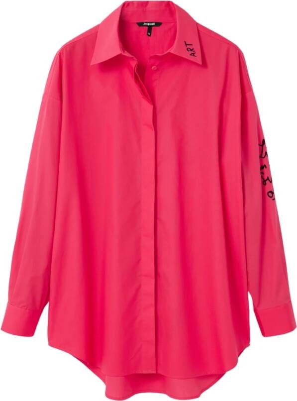 Desigual Shirts Roze Dames