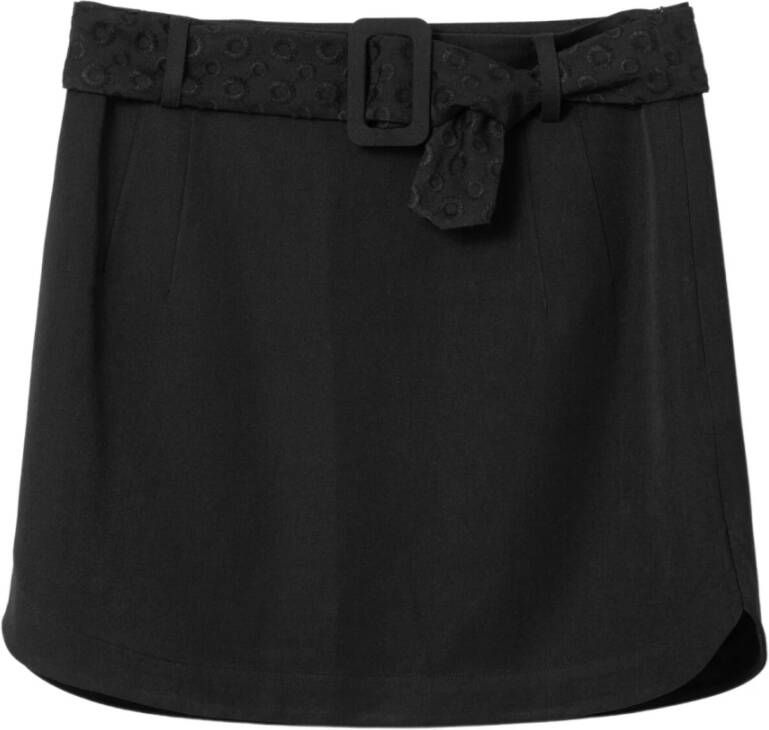 Desigual Short Skirts Zwart Dames