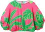 Desigual Chic Pink Viscose Blouse with Contrast Details Multicolor Dames - Thumbnail 4