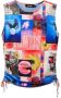 Desigual Blauwe Tanktop met Verstelbare Koordjes Multicolor Dames - Thumbnail 3