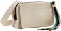 Desigual Beige Schoudertas met ritssluiting en ritszakken Beige Dames - Thumbnail 1