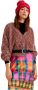 Desigual Multicolor Knoop Cardigan Sweater Multicolor Dames - Thumbnail 3
