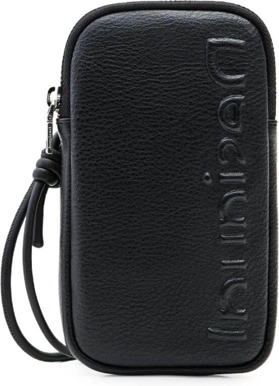 Desigual Half Logo Noa Portemonnee Telefoonhoes Black Dames