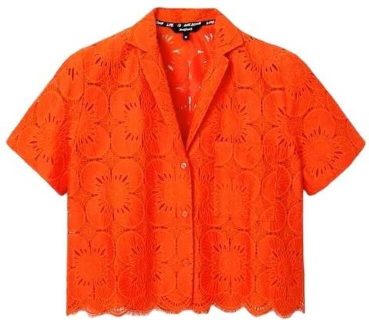 Desigual Women's Shirt Oranje Dames