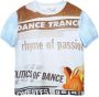 Desigual Stijlvol lichtblauw grafisch T-shirt met contrasterende accenten Multicolor Dames - Thumbnail 1