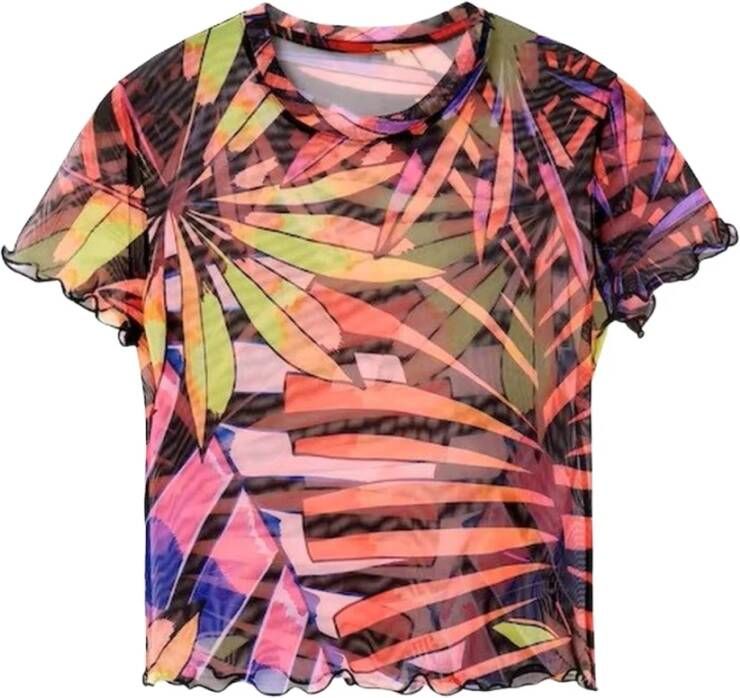 Desigual Short Sleeve Shirts Meerkleurig Dames