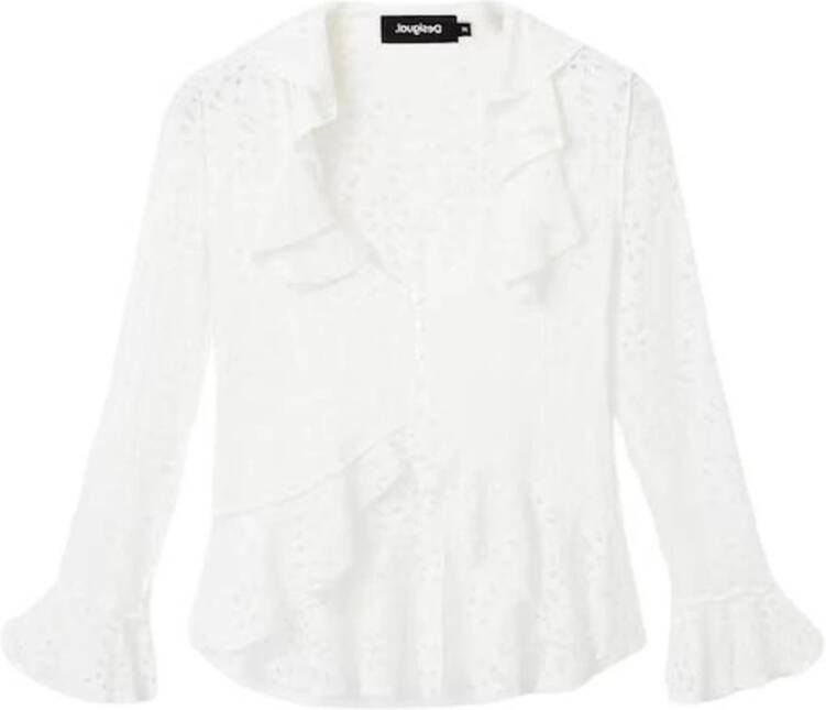 Desigual Women's T-shirt Wit Dames