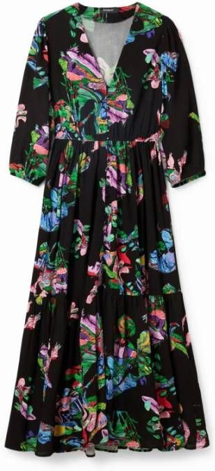 Desigual Zwarte Damesjurk Zwart Dames